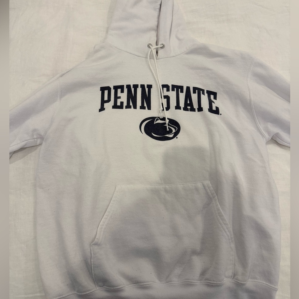 Champion White Athletic Hoodie